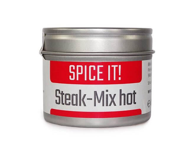 steak mix hot