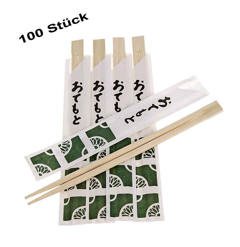 Sushi-Stäbchen China, Einweg, aus Bambus, dekorativ verpackt - TASTE FOR YOU