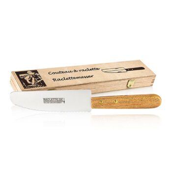 raclette messer mit holzbox
